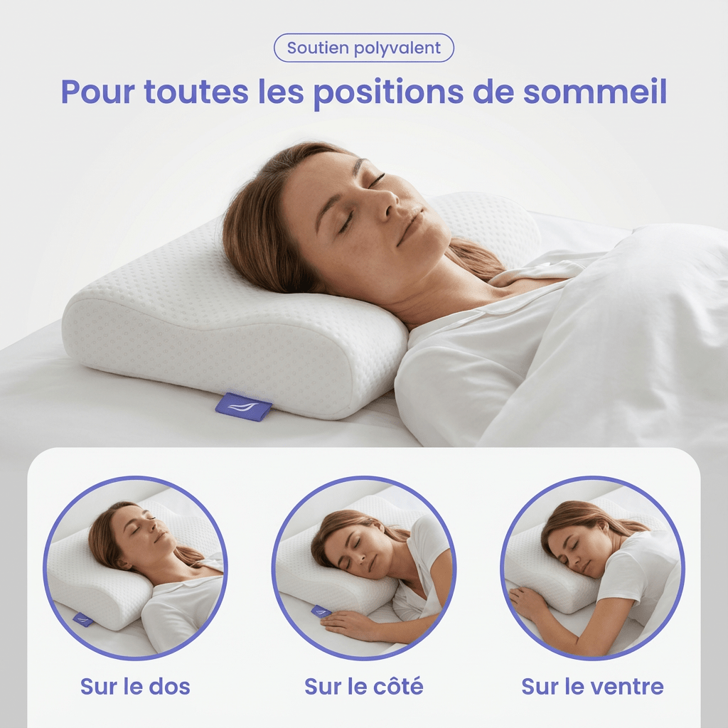Oreiller SkinLura – Réveillez vous sans douleur cervicale