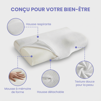 Oreiller SkinLura – Réveillez vous sans douleur cervicale